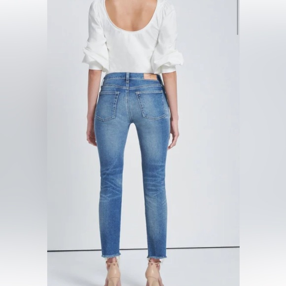 7 For All Mankind NEW with tags, LUXE Vintage roxanne ankle slim cigarette - Picture 2 of 5